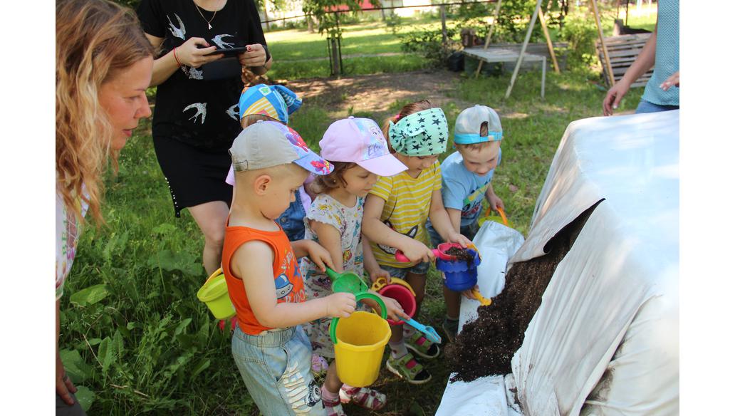 «Цветущий фонтан» от ООО «Велторф» появился в детском саду