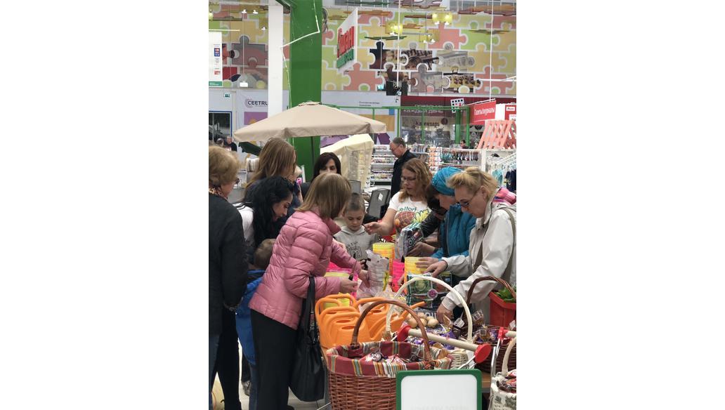 Employees of Veltorf LLC held a master class in Auchan