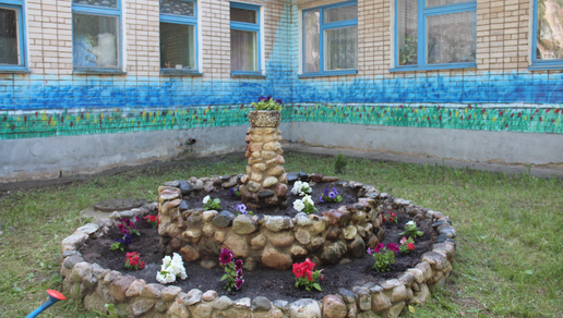 "Blooming Fountain" from LLC "Veltorf" appeared in kindergarten